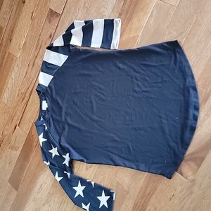 Luluroe unicorn American flag randy xxs 4rh of july